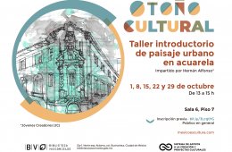 Imagen muestra de la actividad: Taller introductorio de paisaje urbano en acuarela