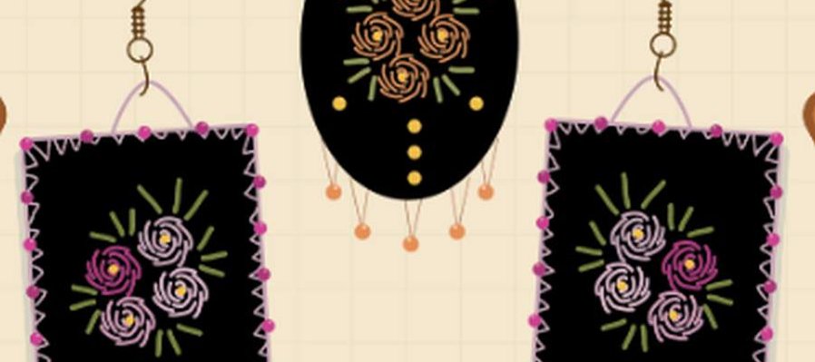 Joyería bordada
