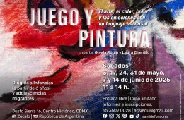 Imagen muestra de la actividad Juego y pintura. El arte, el color, la luz y las emocione...