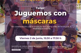 Imagen muestra de la actividad: Juguemos con máscaras