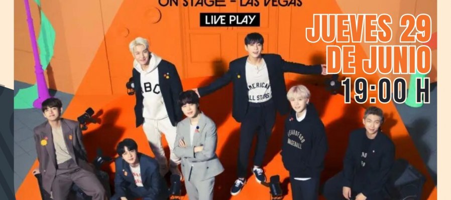 BTS Permission to dance on Stage Las Vegas