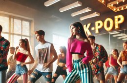 Imagen muestra de la actividad K-POP
