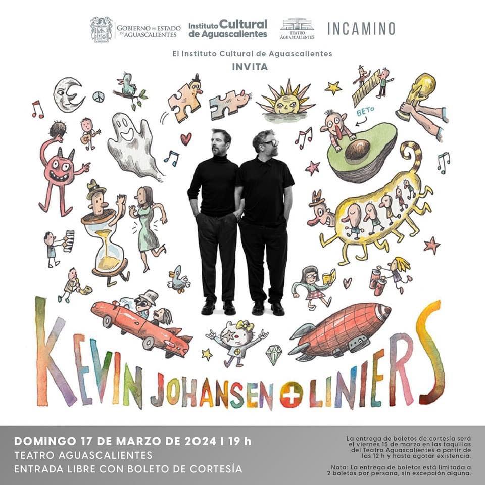 Imagen muestra de la actividad Kevin Johansen + Liniers