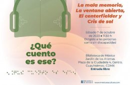 Imagen muestra de la actividad: La mala memoria, La ventana abierta, El centerfielder y Cris de sol