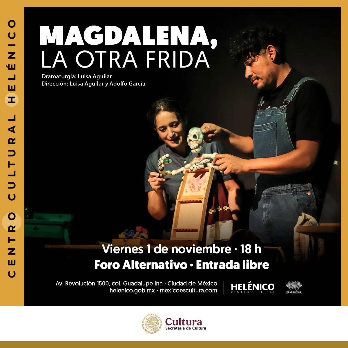 Imagen muestra de Magdalena, la otra Frida