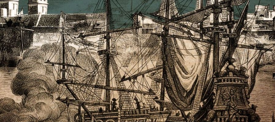 La piratería en Campeche