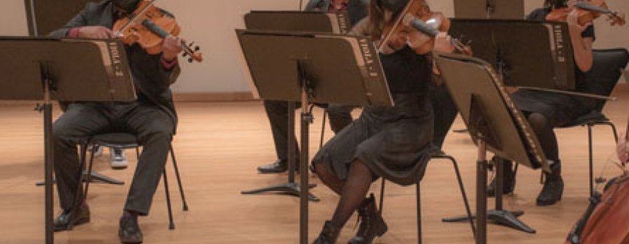 Recital de violín de la Orquesta Escuela Carlos Chávez