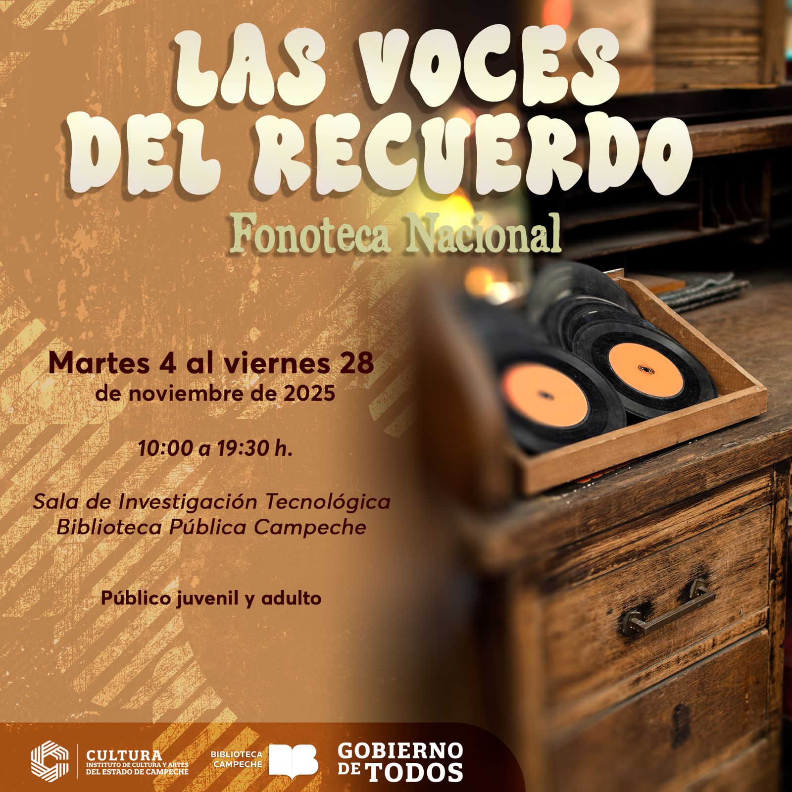 Imagen muestra de la actividad Las voces del recuerdo