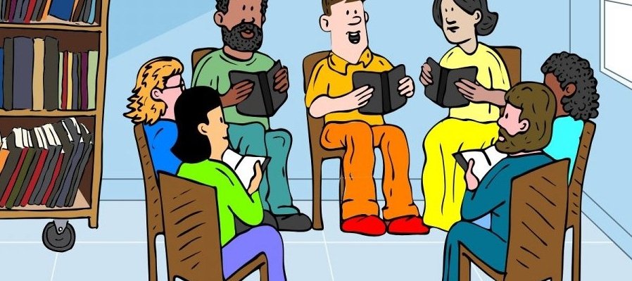 Círculo de lectura en Inglés