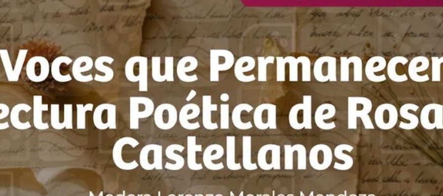 Lectura Poética de Rosario Castellanos