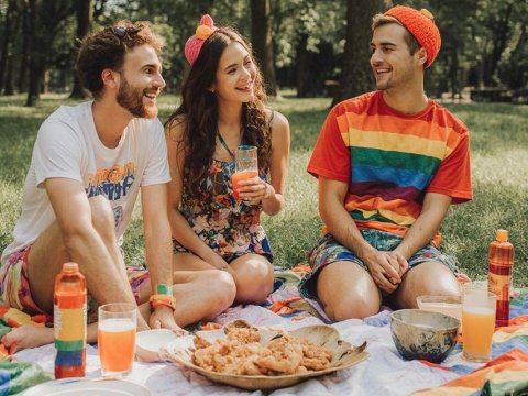 Libros + picnic + diversidad