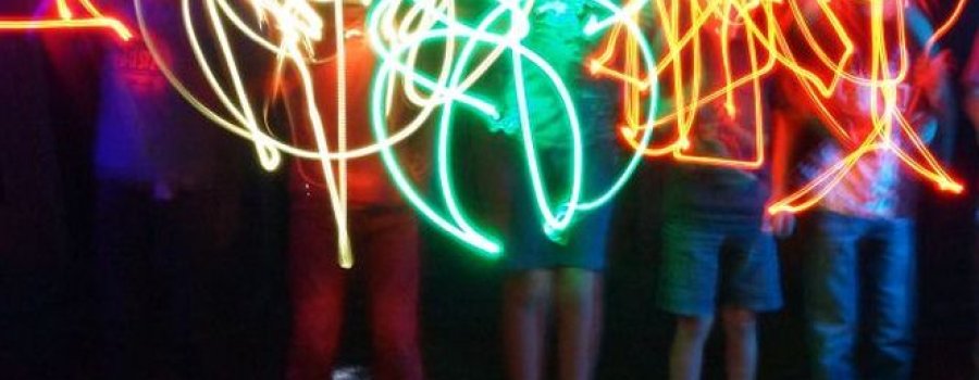 Dibujando con luz: taller de light painting