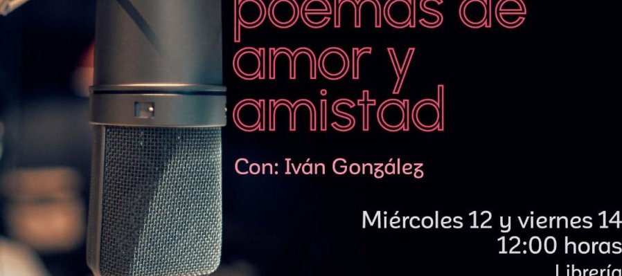 Locución con poemas de amor y amistad