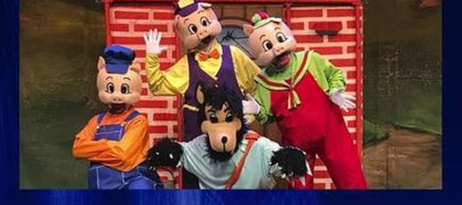 Los tres cochinitos y el lobo feroz