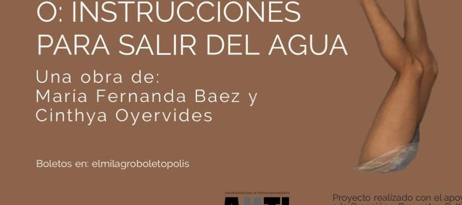 Instrucciones para salir del agua