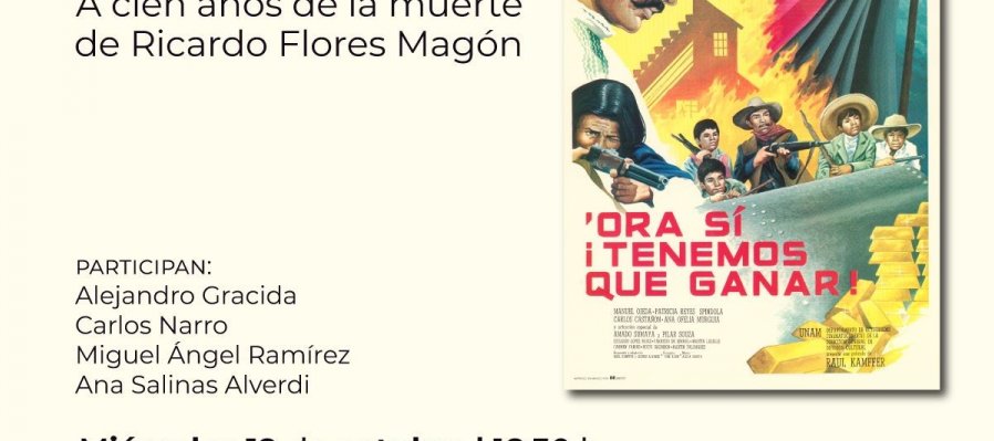 A cien años de la muerte de Ricardo Flores Magón.