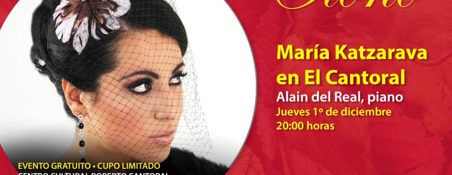 María Katzarava en el Cantoral