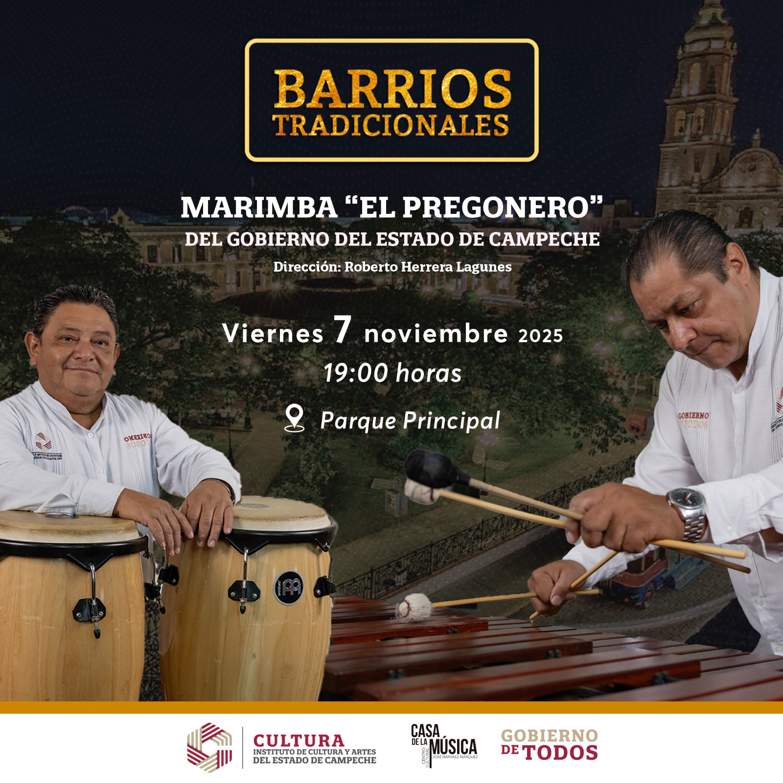 Imagen muestra de la actividad Marimba el Pregonero