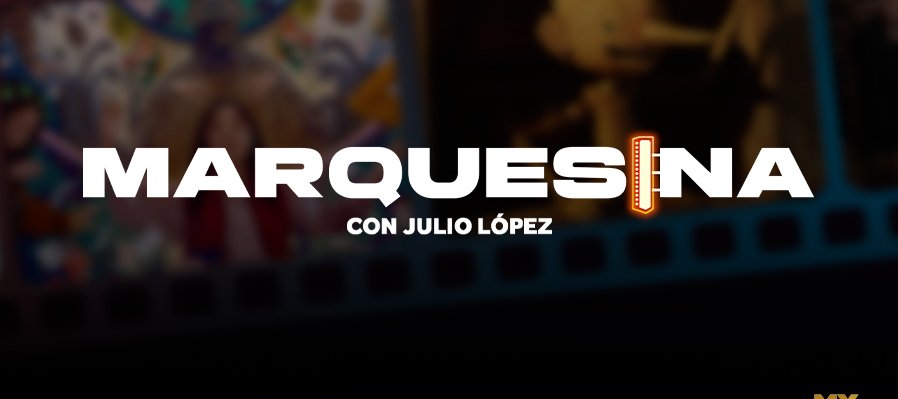 Marquesina con Julio López