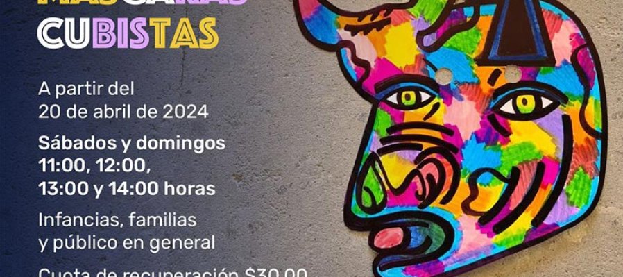 Máscaras cubistas