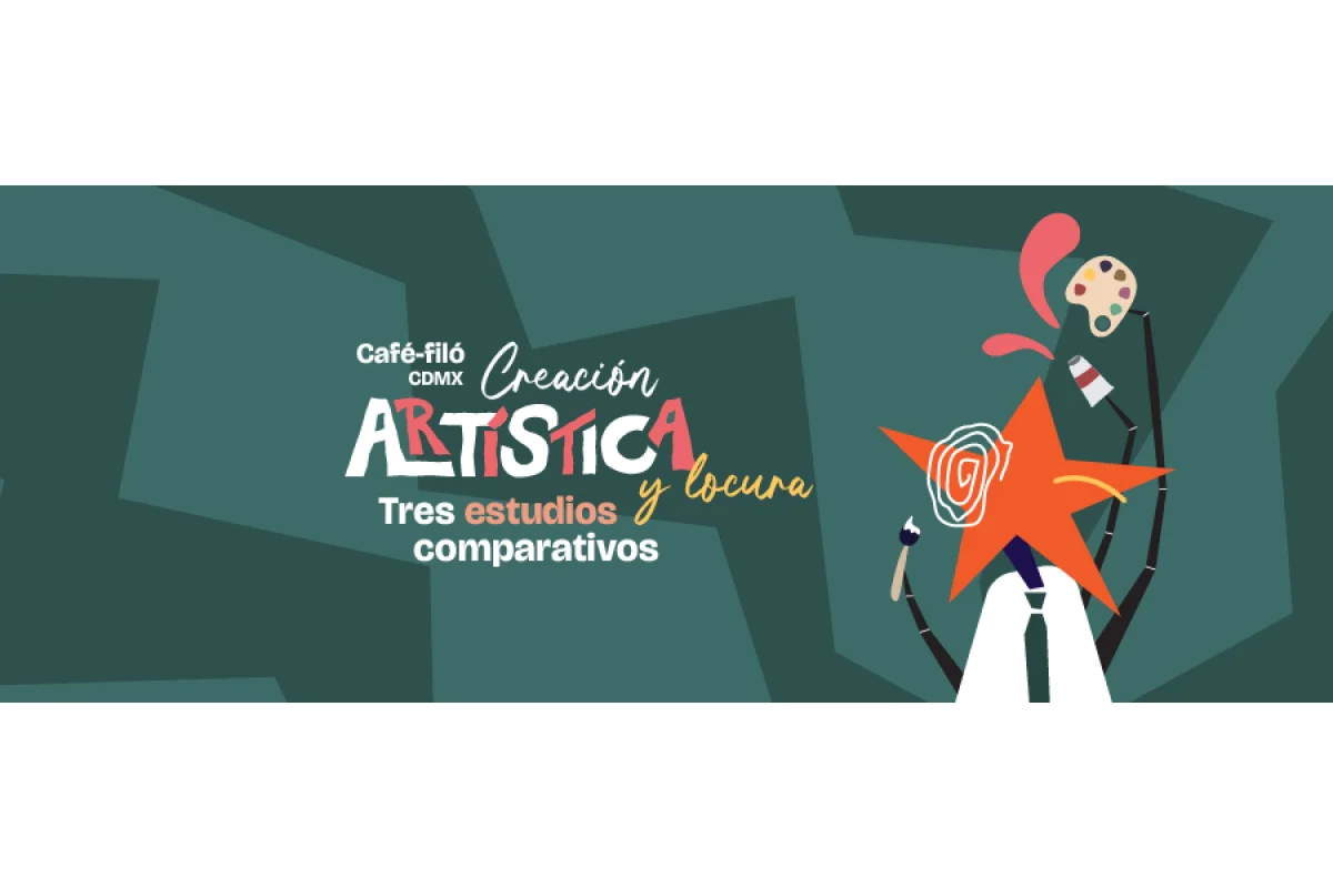 Café-filó CDMX   Creación artística y locura. Tres estudios comparativos