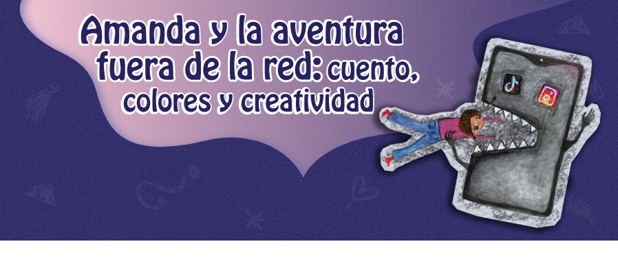 Presentación editorial: Amanda atrapada en la red