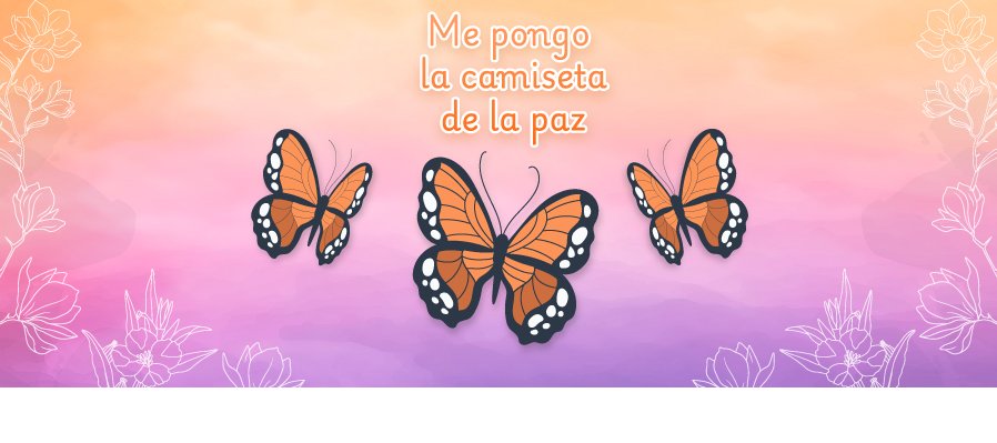 Me pongo la camiseta por la paz