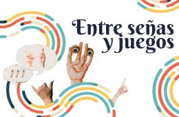 Imagen muestra de la actividad Taller Entre señas y juegos