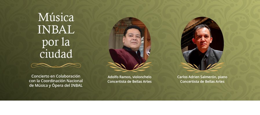 Música INBAL: Adolfo Ramos y Carlos Adriel Salmerón
