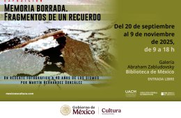 Imagen muestra de la actividad Memoria borrada. Fragmentos de un recuerdo