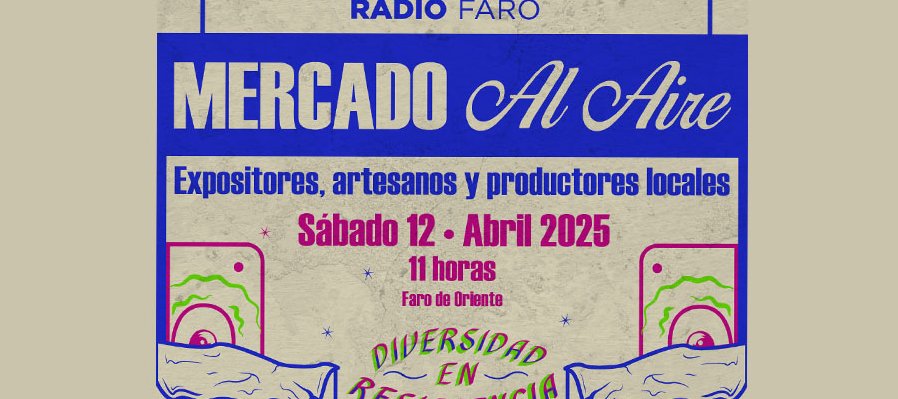 Mercado al aire del 25 aniversario Radio faro