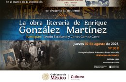 Imagen muestra de la actividad La obra literaria de Enrique González Martínez