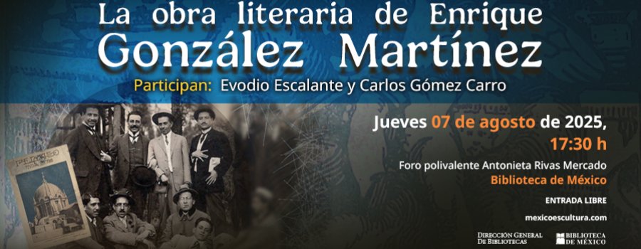 La obra literaria de Enrique González Martínez