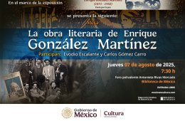 Imagen muestra de la actividad La obra literaria de Enrique González Martínez