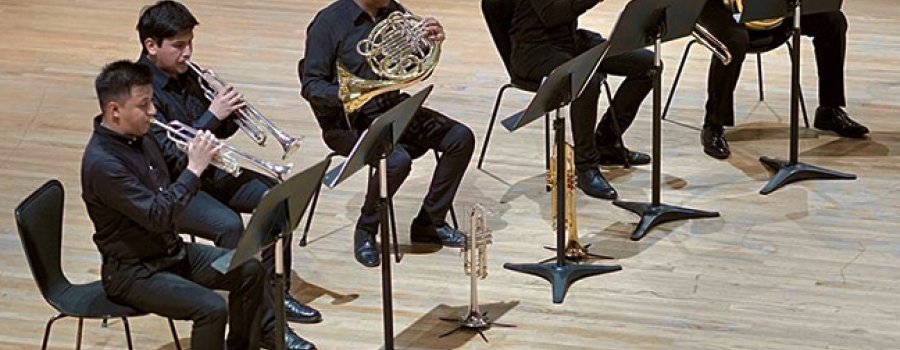 Recital de música de cámara de la Orquesta Escuela Carlos Chávez