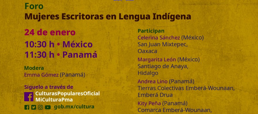 1°-  Encuentro de Saberes Tradicionales México -Panamá 2024- 2025