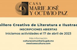 Imagen muestra de la actividad: Semilleros Creativos y Convite Cultural en la Casa Marie José y Octavio Paz