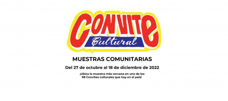 Convite cultural. Muestras comunitarias