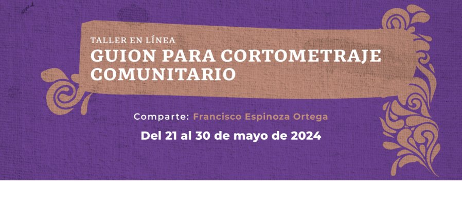 Guion para cortometraje comunitario