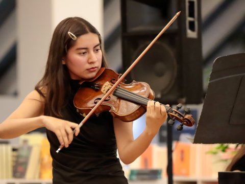 Recital de violín de la OECCh