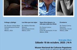 Imagen muestra de la actividad Miradas y voces vivas Ciclo de cine en lenguas indígenas