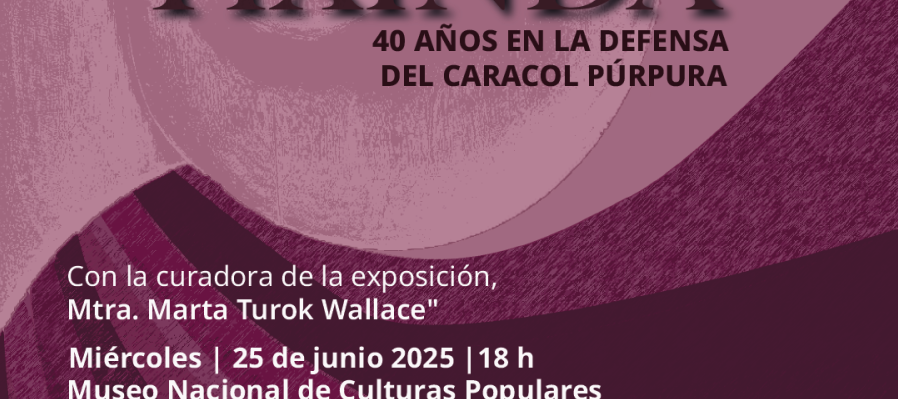 Tixinda 40 años en la defensa del caracol púrpura