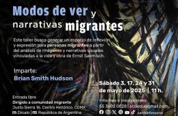 Imagen muestra de la actividad Modos de ver y narrativas migrantes
