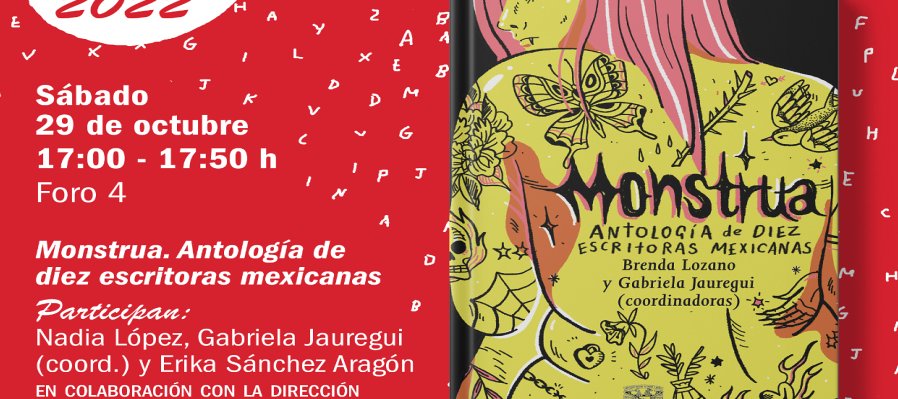 Monstrua. Antología de diez escritoras mexicanas