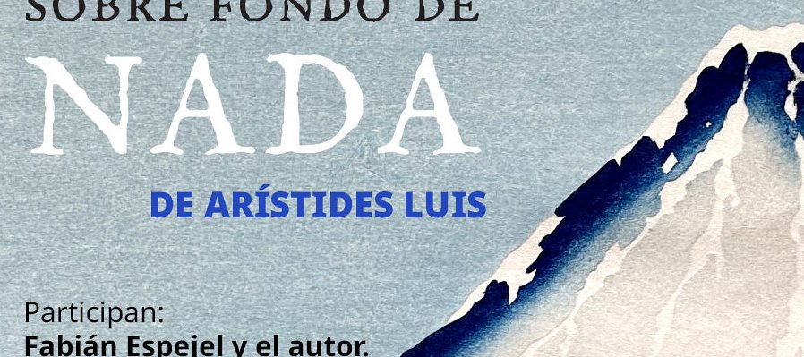 Cuadro azul sobre fondo de NADA