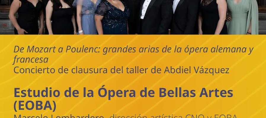 De Mozart a Poulenc: grandes arias de la ópera alemana y francesa