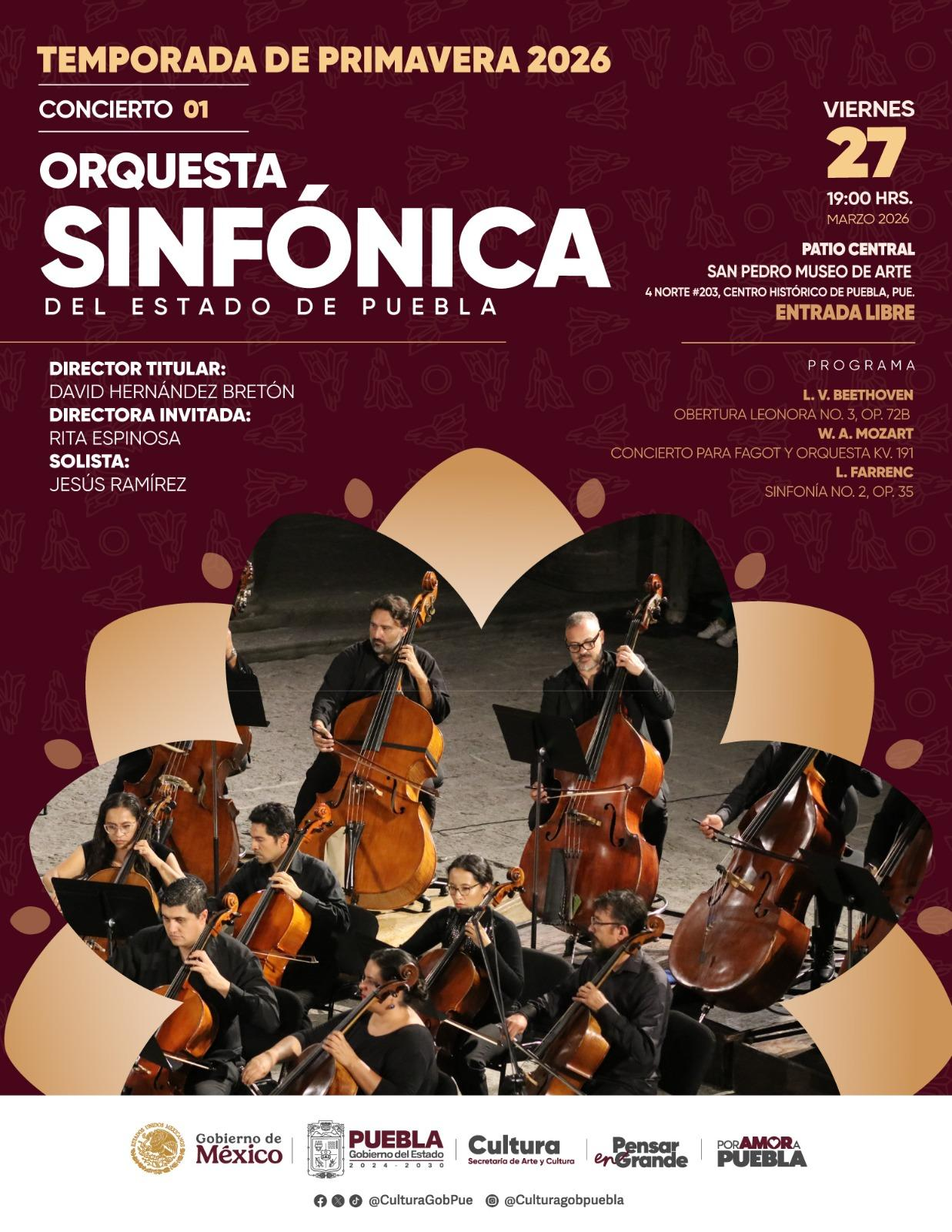 Imagen muestra de la actividad Orquesta Sinfónica del Estado de Puebla