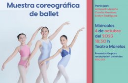 Muestra coreográfica de ballet