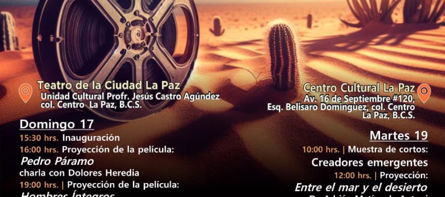IV Muestra de Cine Sudcaliforniano 2024