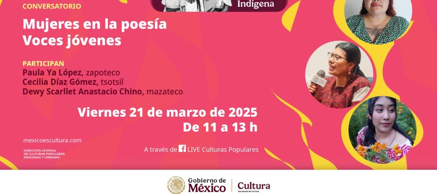 Mujeres en la poesía Voces jóvenes
